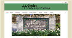 Desktop Screenshot of gardenmontessori.org